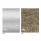 Tavolino Trasformabile Moderno con Piano Effetto Malta Made in Italy - Salomon Viadurini