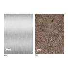 Tavolino Trasformabile Moderno con Piano Effetto Malta Made in Italy - Salomon Viadurini