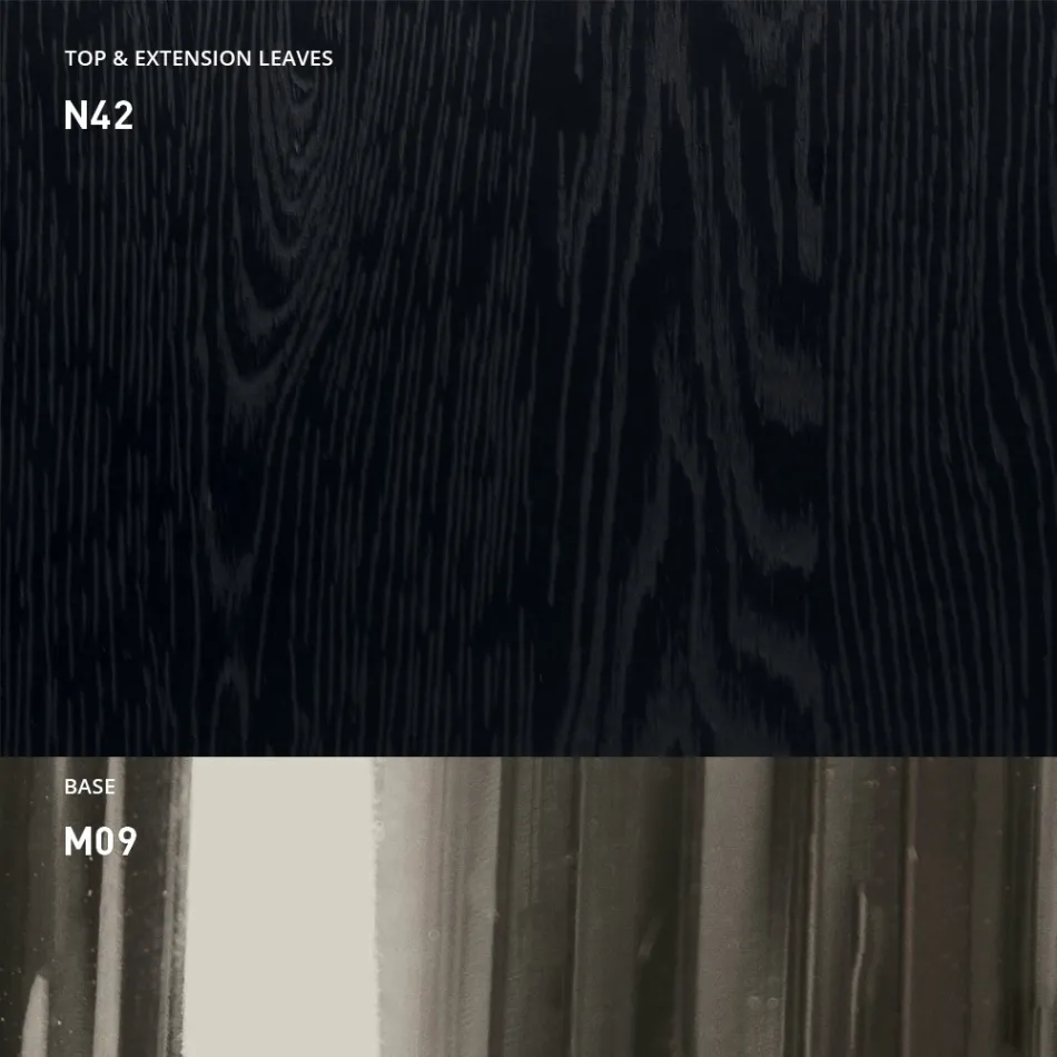 Tavolino Trasformabile Moderno in Metallo e Legno Made in Italy - Universe Viadurini