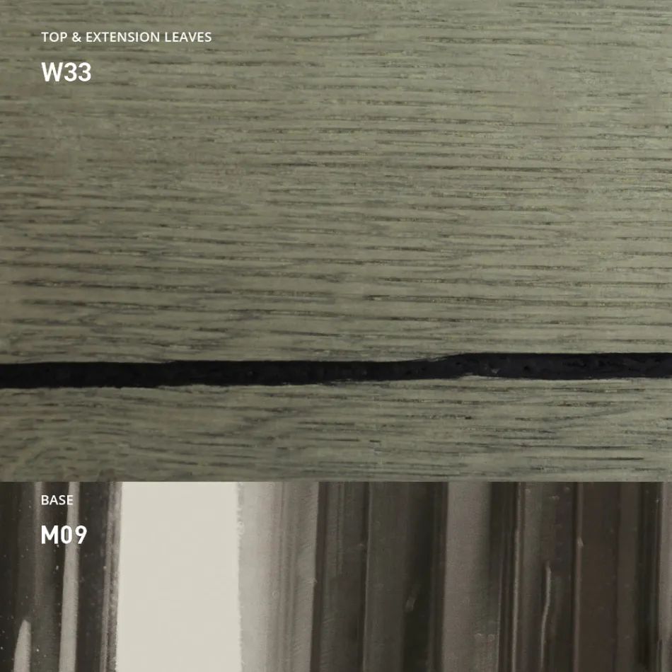 Tavolino Trasformabile Moderno in Metallo e Legno Made in Italy - Universe Viadurini