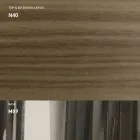 Tavolino Trasformabile Moderno in Metallo e Legno Made in Italy - Universe Viadurini