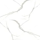 Tavolino Tulip Eero Saarinen H 41 in Ceramica Calacatta Michelangelo  Viadurini