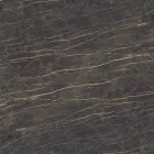 Tavolino Tulip Eero Saarinen H 41 in Ceramica Noir Desire Made in Italy - Scarlet Viadurini