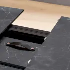 Tavolo a Botte Allungabile a 170 cm in HPL Stratificato - Convivio Viadurini