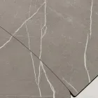 Tavolo a Botte Allungabile a 240 o 280 cm in HPL e Metallo - Presente Viadurini