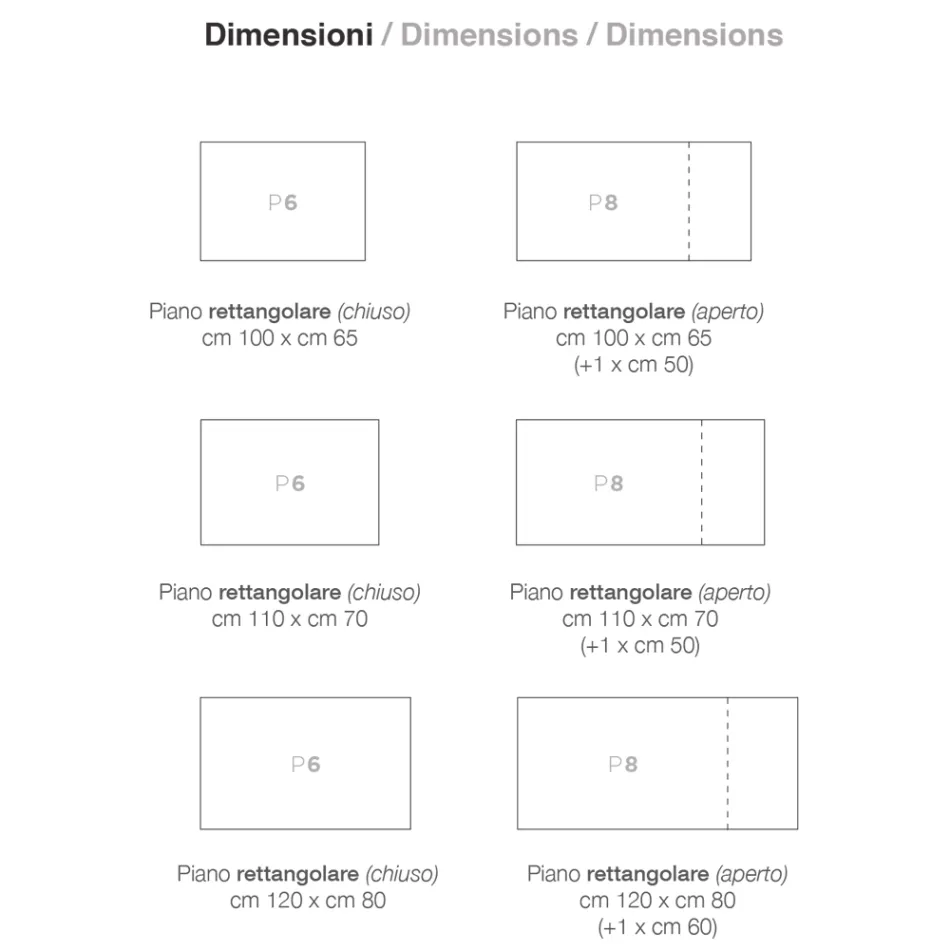 Tavolo Allungabile a 180 cm in Faggio e Melaminico Made in Italy - Otiello Viadurini