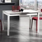 Tavolo Allungabile a 180 cm in Faggio e Melaminico Made in Italy - Otiello Viadurini