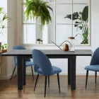 Tavolo Allungabile a 180 cm in Finitura Marmo Bianco - Brotola Viadurini