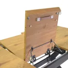 Tavolo Allungabile a 180 cm in MDF Effetto Legno con Venatura in Rilievo - Schiuma Viadurini