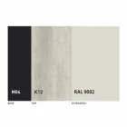 Tavolo Allungabile a 2,8 m da Pranzo in Ceramica e Gambe in Metallo - Paoluccio Viadurini