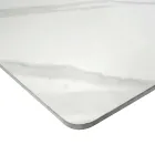 Tavolo Allungabile a 200 cm in Metallo e Pietra Sintetizzata - Subacqueo Viadurini