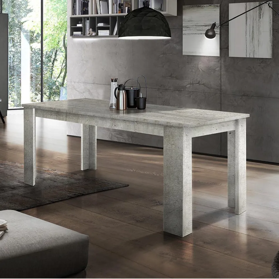 Tavolo Allungabile a 210 cm da Pranzo Design in Legno Sostenibile - Perro Viadurini