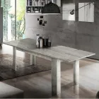 Tavolo Allungabile a 210 cm da Pranzo Design in Legno Sostenibile - Perro Viadurini