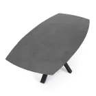 Tavolo Allungabile a 210 cm in Acciaio e Ceramica - Bavosa Viadurini