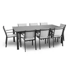 Tavolo Allungabile a 240 cm in Alluminio di Diverse Finiture - Quaderno Viadurini