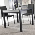 Tavolo Allungabile a 240 cm in Legno Laccato Design Made in Italy - Jacobs Viadurini