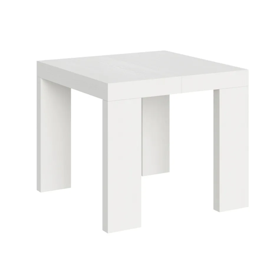 Tavolo Allungabile a 246 cm in Microparticelle di Legno Made in Italy - Albero Viadurini