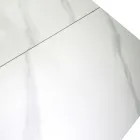 Tavolo Allungabile a 260 cm in Metallo e Pietra Sintetizzata - Subacqueo Viadurini