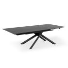 Tavolo Allungabile a 270 cm con Piano in HPL e Base in Alluminio - Cerca Viadurini
