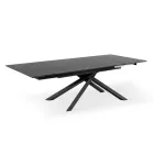 Tavolo Allungabile a 270 cm con Piano in HPL e Base in Alluminio - Cerca Viadurini