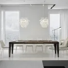 Tavolo Allungabile a 284 cm in Diverse Misure e Finiture Made in Italy - Spiaggia Viadurini