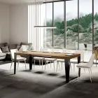 Tavolo Allungabile a 284 cm in Diverse Misure e Finiture Made in Italy - Spiaggia Viadurini