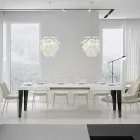 Tavolo Allungabile a 284 cm in Diverse Misure e Finiture Made in Italy - Spiaggia Viadurini