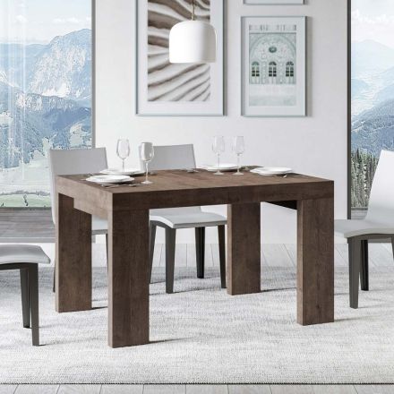 Tavolo Allungabile a 440 cm in Microparticelle di Legno Made in Italy - Albero Viadurini