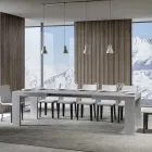 Tavolo Allungabile a 440 cm in Microparticelle di Legno Made in Italy - Albero Viadurini