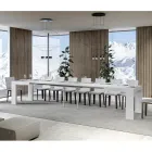 Tavolo Allungabile a 440 cm in Microparticelle di Legno Made in Italy - Albero Viadurini