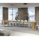 Tavolo Allungabile a 440 cm in Microparticelle di Legno Made in Italy - Albero Viadurini