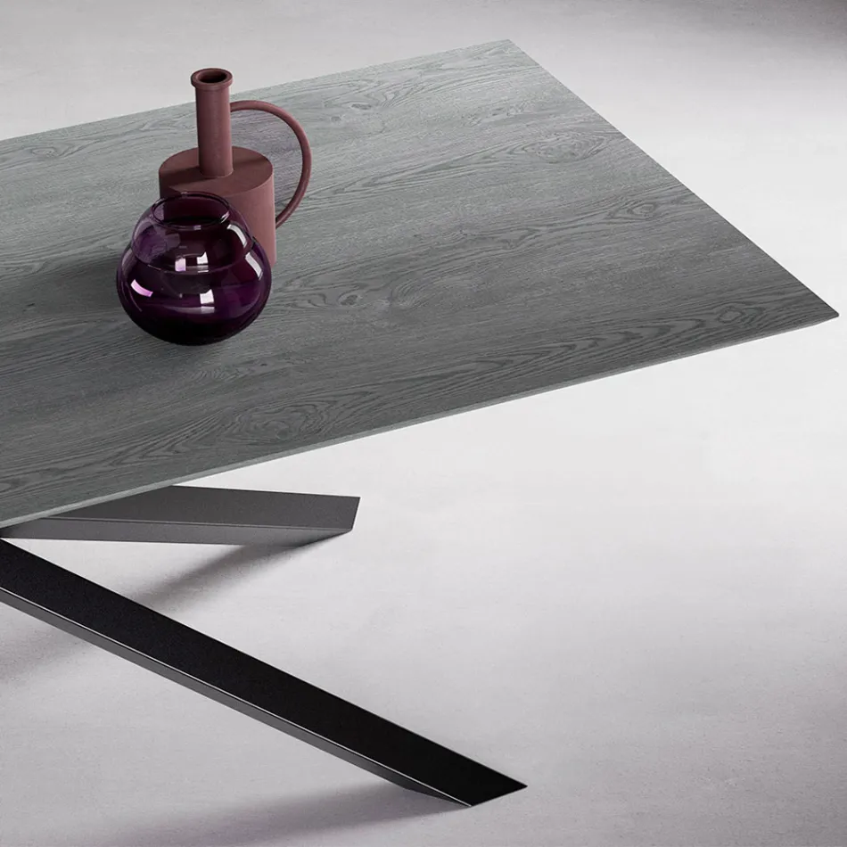 Tavolo Allungabile con Gambe S70 Made in Italy -Sagi Viadurini