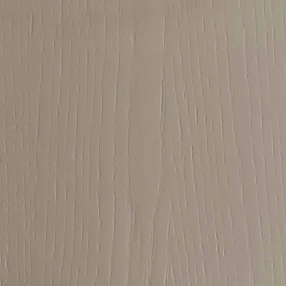 Tavolo Allungabile con Piano in Legno Noce Tanganika e Gambe in Metallo – Ketla Viadurini