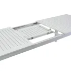 Tavolo Allungabile da Giardino in Alluminio con Piano a Doghe - Passaporto Viadurini