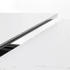 Tavolo Allungabile da Pranzo 240 cm Piano in Vetro e Ceramica - Barone Viadurini