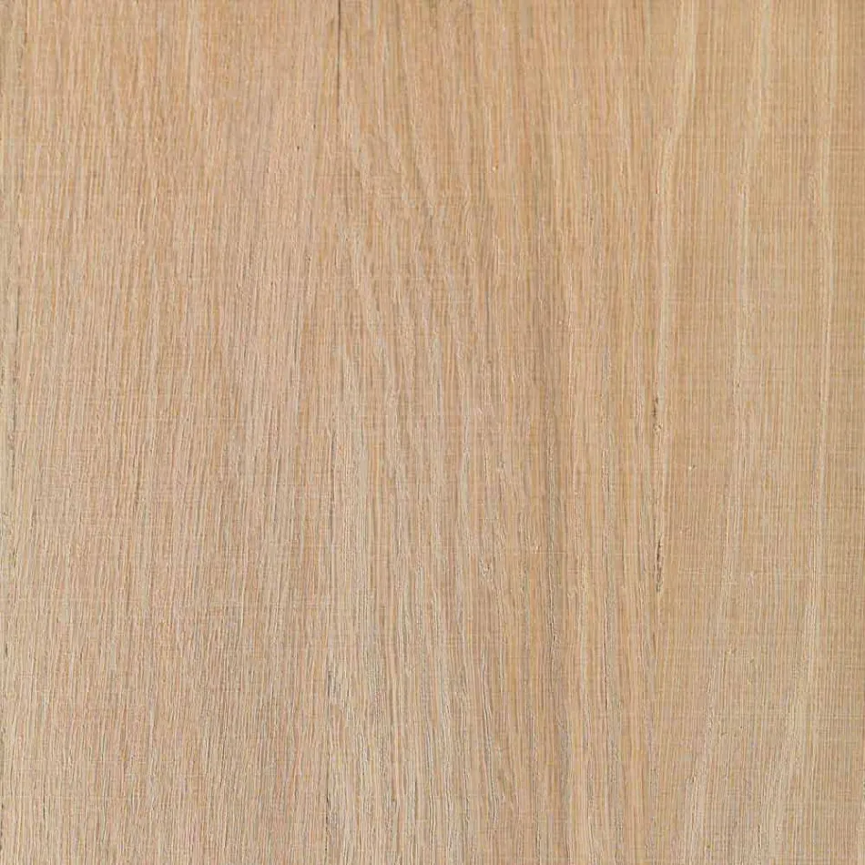 Tavolo allungabile di design in legno rovere fatto in Italia Zerba Viadurini