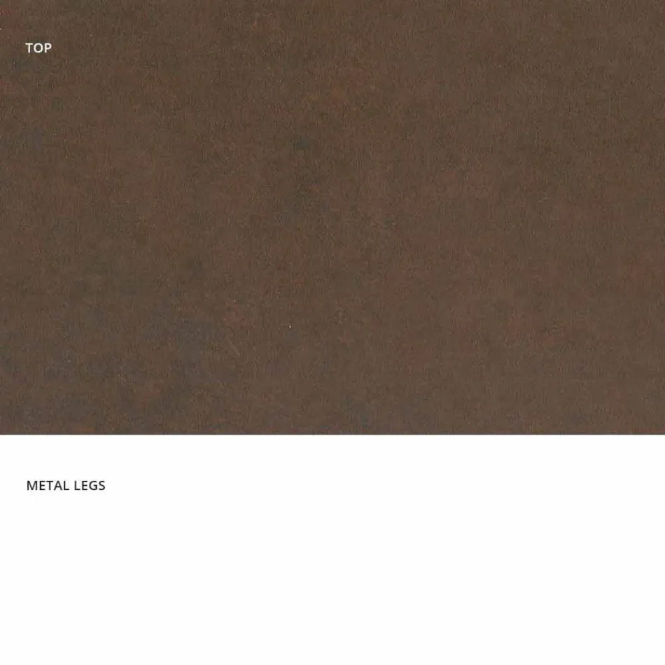 Tavolo allungabile di design in vetroceramica fatto in Italia, Dionigi Viadurini