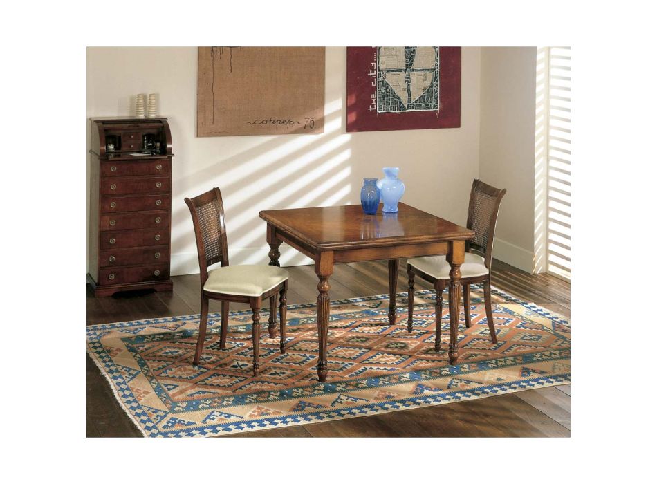 Mobili orientali da 2 m. Shoji - Pannello Alto, 3 Pannelli, Colore