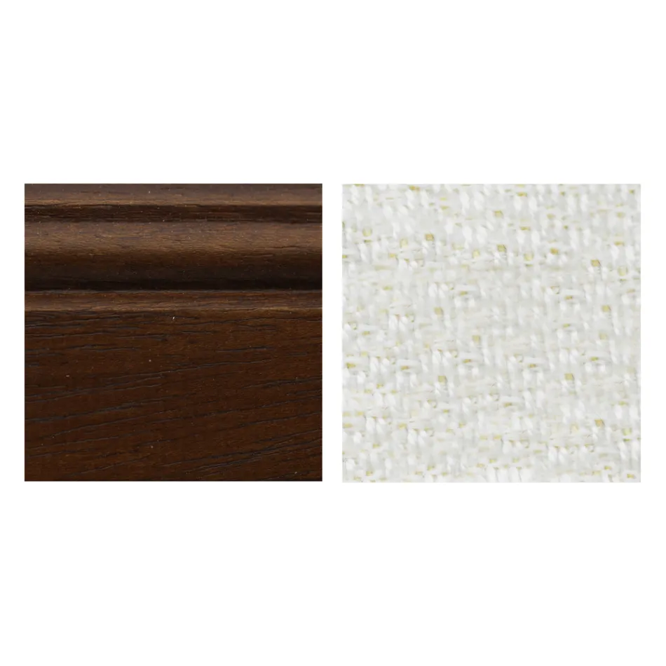 Tavolo Allungabile e 2 Sedie in Noce Patinato Made in Italy - Biotite Viadurini