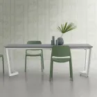Tavolo Allungabile Fino 238 cm con Piano in Laminam Made in Italy - Pablito Viadurini