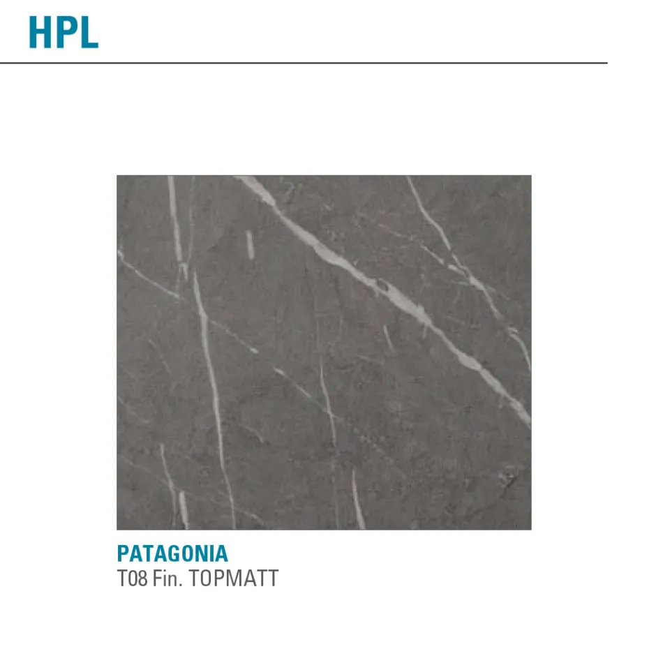 Tavolo Allungabile Fino 238 cm Metallo e Hpl Colorato Made in Italy - Pablito Viadurini