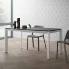 Tavolo Allungabile Fino 240 cm Piano in Laminam Made in Italy - Filiberto Viadurini