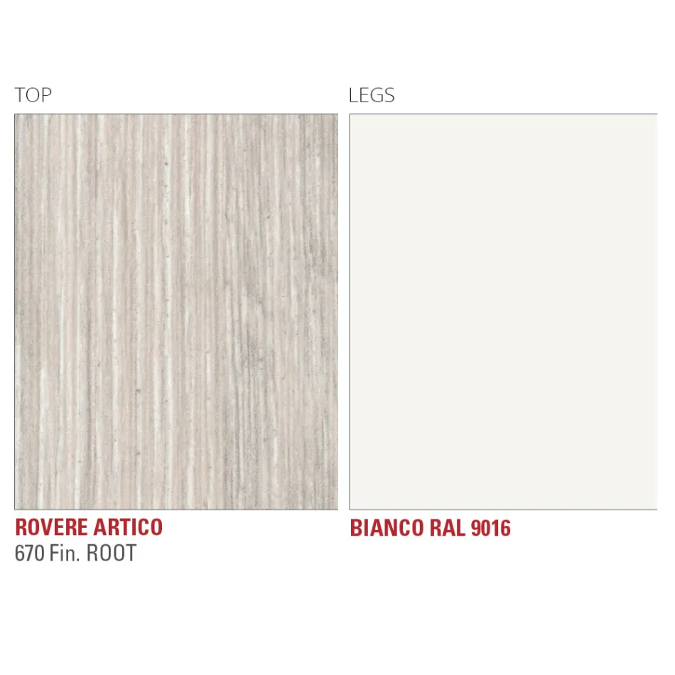 Tavolo Allungabile Fino a 240 cm con Piano in Hpl Made in Italy - Fantastic Viadurini