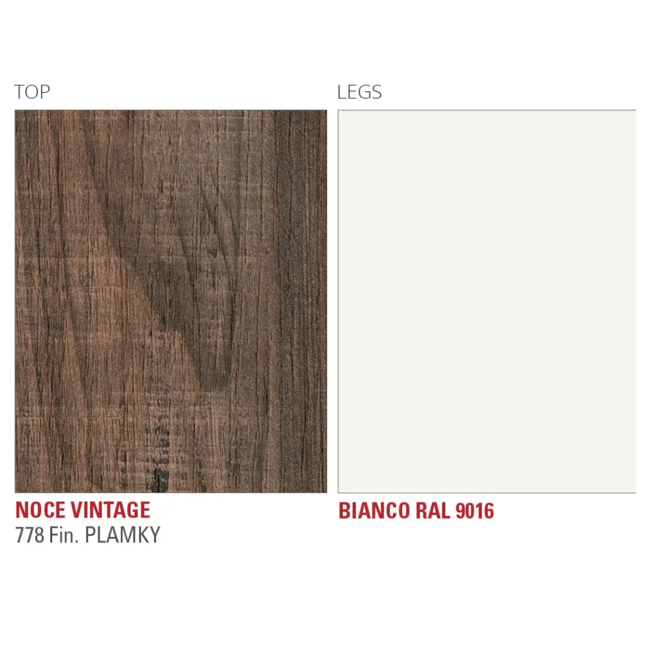 Tavolo Allungabile Fino a 240 cm con Piano in Hpl Made in Italy - Fantastic Viadurini