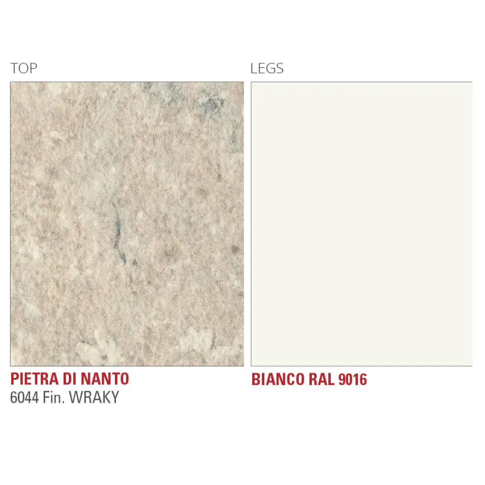 Tavolo Allungabile Fino a 240 cm con Piano in Hpl Made in Italy - Fantastic Viadurini