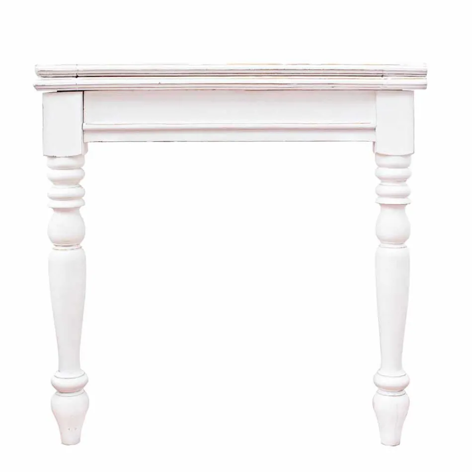 Tavolo Allungabile Fino a 240 cm in Legno di Mango e Mdf Homemotion - Tongo Viadurini