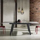 Tavolo Allungabile fino a 240 cm in Legno Laccato Made in Italy - Adrienne Viadurini