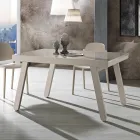 Tavolo Allungabile fino a 240 cm in Legno Laccato Made in Italy - Adrienne Viadurini