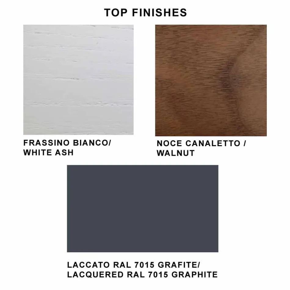 Tavolo Allungabile Fino a 280 cm in Vetro e Legno Impiallacciato – Eugrafo Viadurini