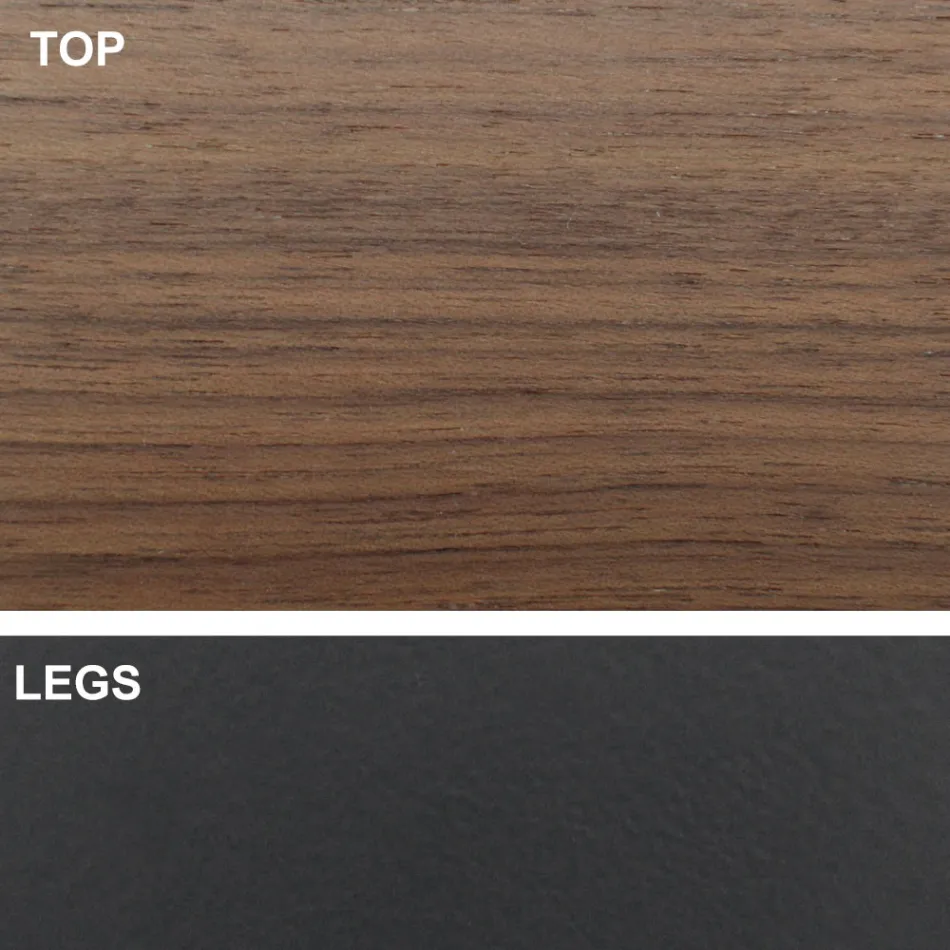 Tavolo Allungabile Fino a 300 cm con Piano Impiallacciato Made in Italy - Grotta Viadurini